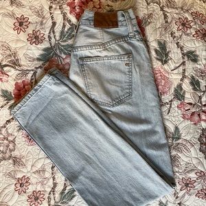 Madewell,size 27, light wash jean.